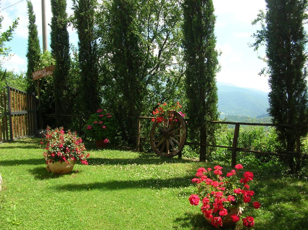 Agriturismo Roccagelli Vallo di Nera ภายนอก รูปภาพ